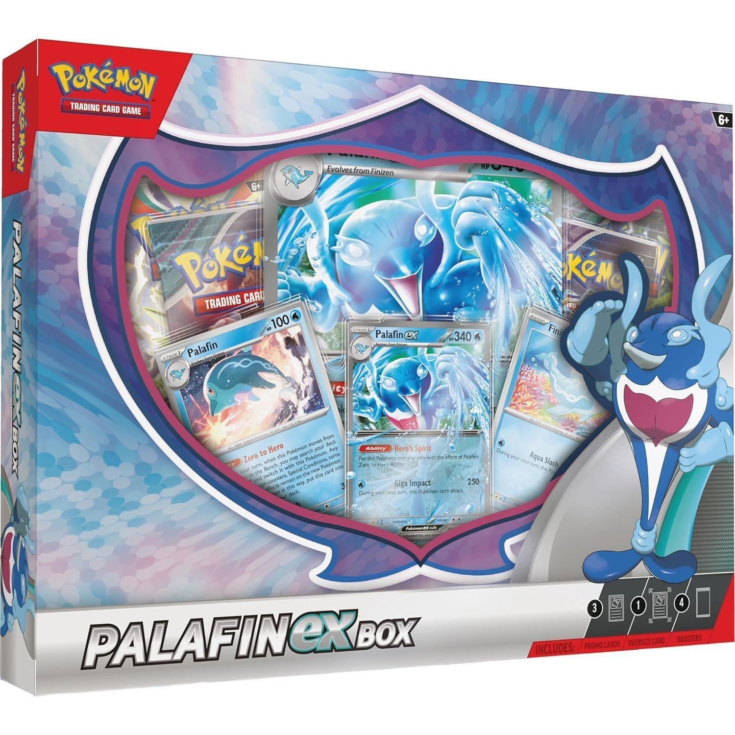 Коллекционная карточная игра Pokemon: Palafin ex Box фото 1