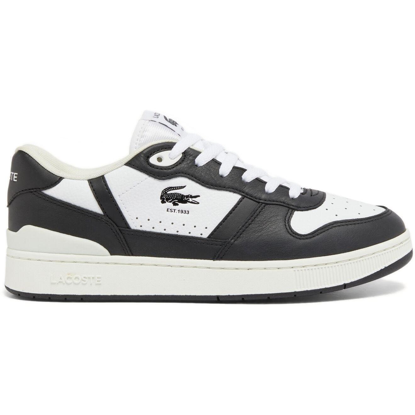 Кеди чоловічі Lacoste T-Clip Set 748SMA0042-147 42 (8 UK) чорно-біліфото1