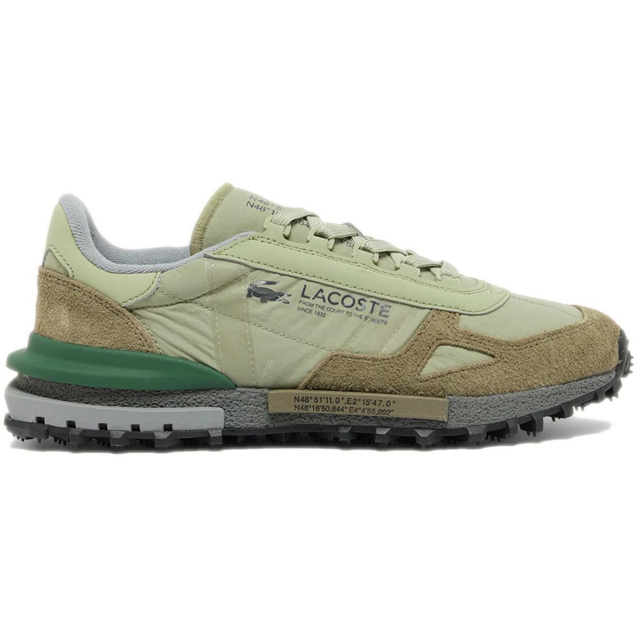 Кроссовки мужские Lacoste Elite Active 750SMA0078-APP 42.5 (8.5 UK) хаки фото 1