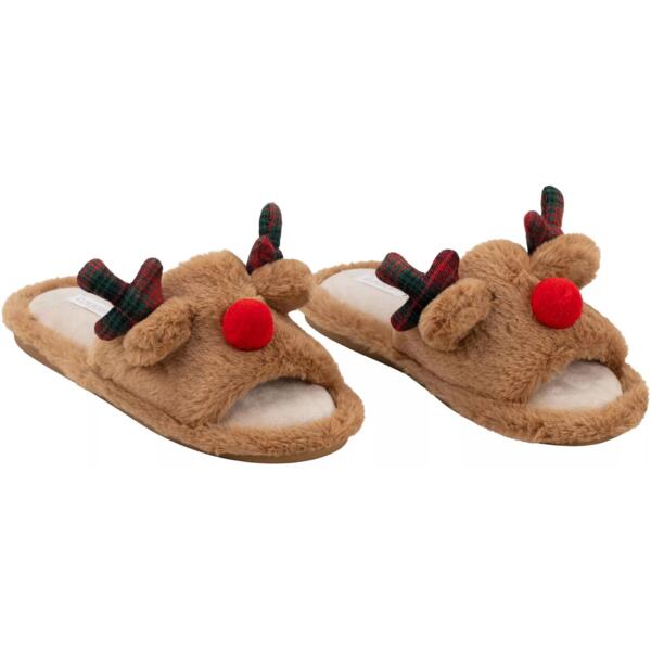 

Обувь домашняя ARDESTO Christmas 38/39 размер, 100% полиэстер, подошва 100% резина, коричневый