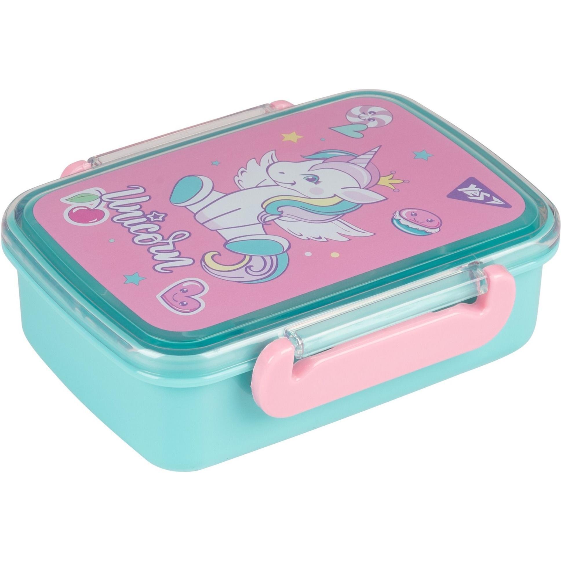 Ланч-бокс Yes Glamour 420 мл блакитний (708060)фото1