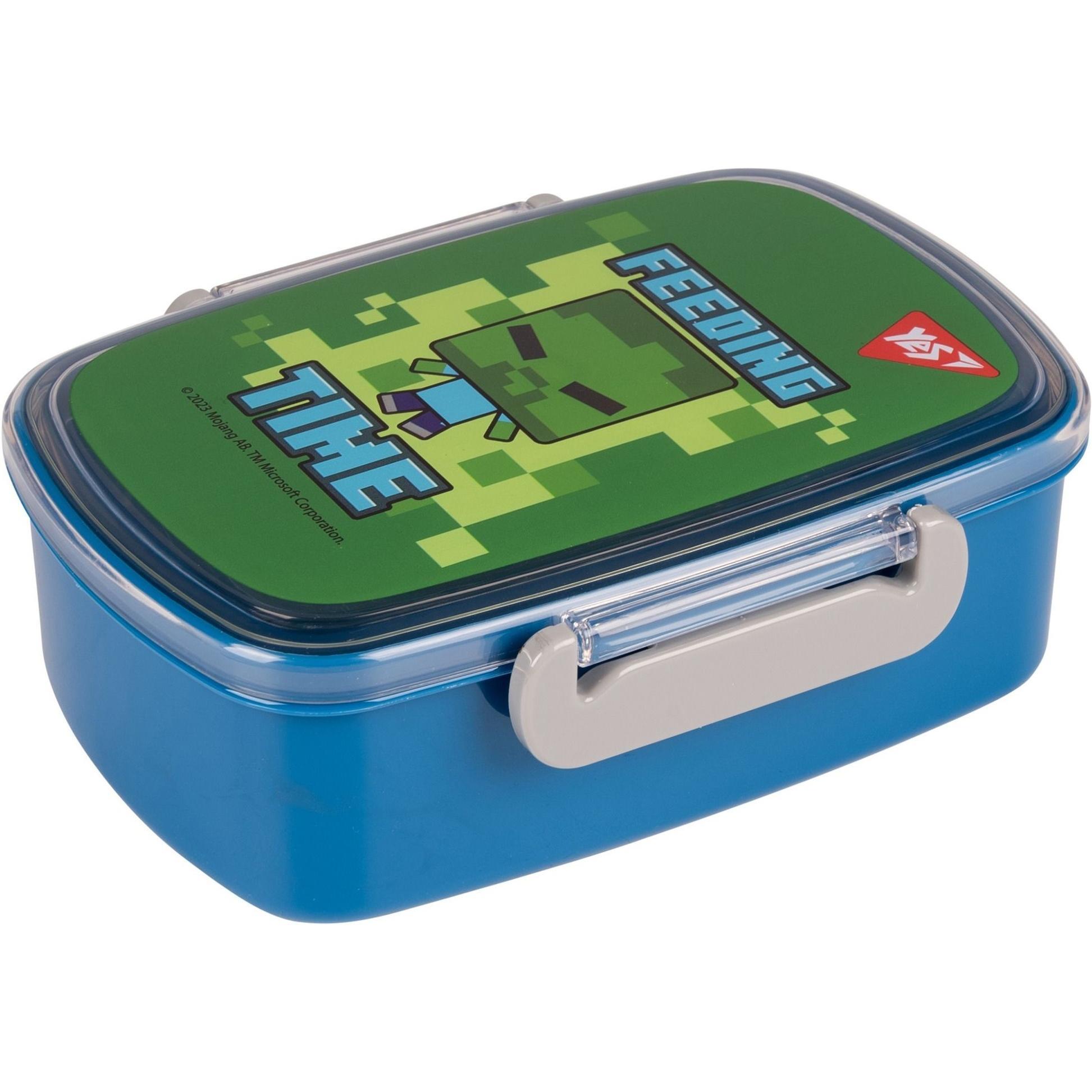 Ланч-бокс Yes Minecraft 750 мл синій (708064)фото1