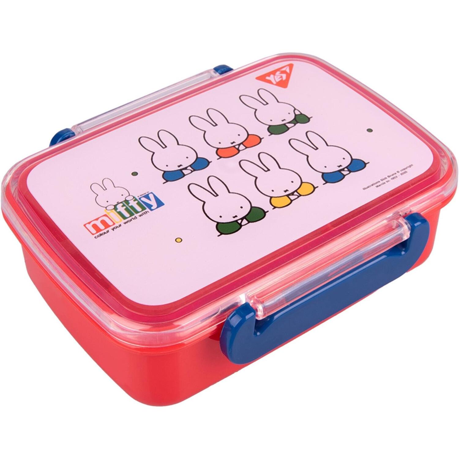 Ланч-бокс Yes Miffy 420 мл, червоний (708365)фото