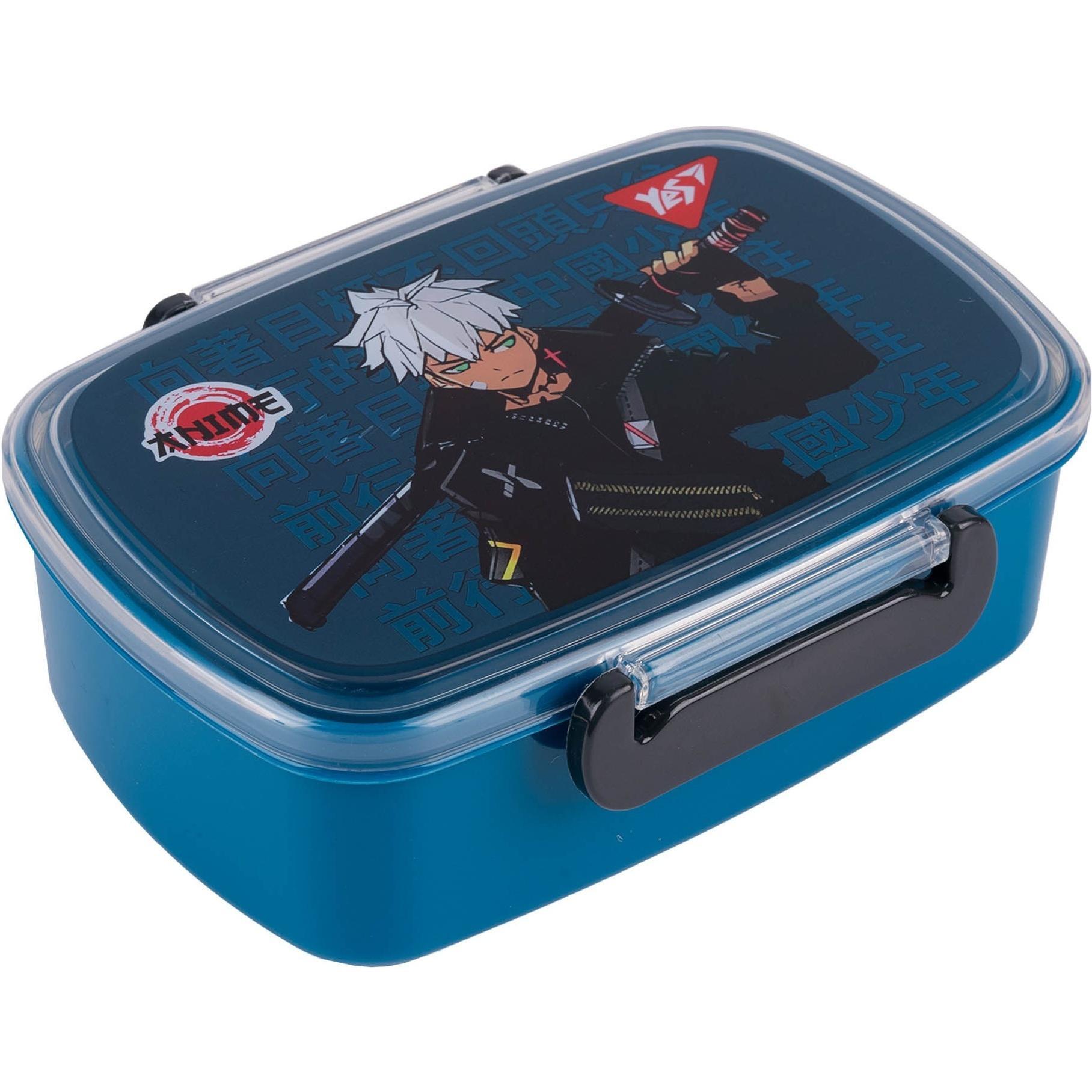 Ланч-бокс Yes Anime 750 мл, синій (708368)фото1