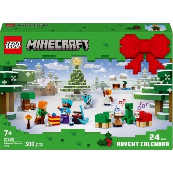 LEGO 21280 Minecraft Адвент календар 2025
