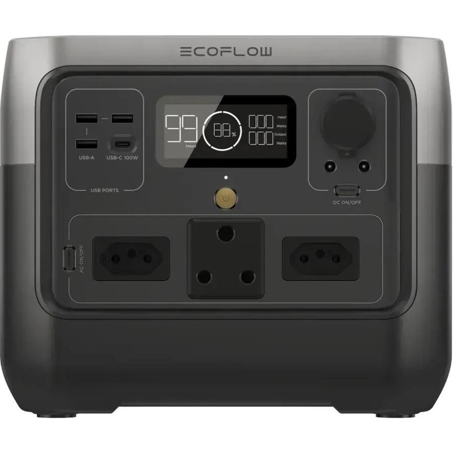 Зарядная портативная электростанция EcoFlow RIVER 2 PRO (768 Вт·ч) – международная версия фото 1