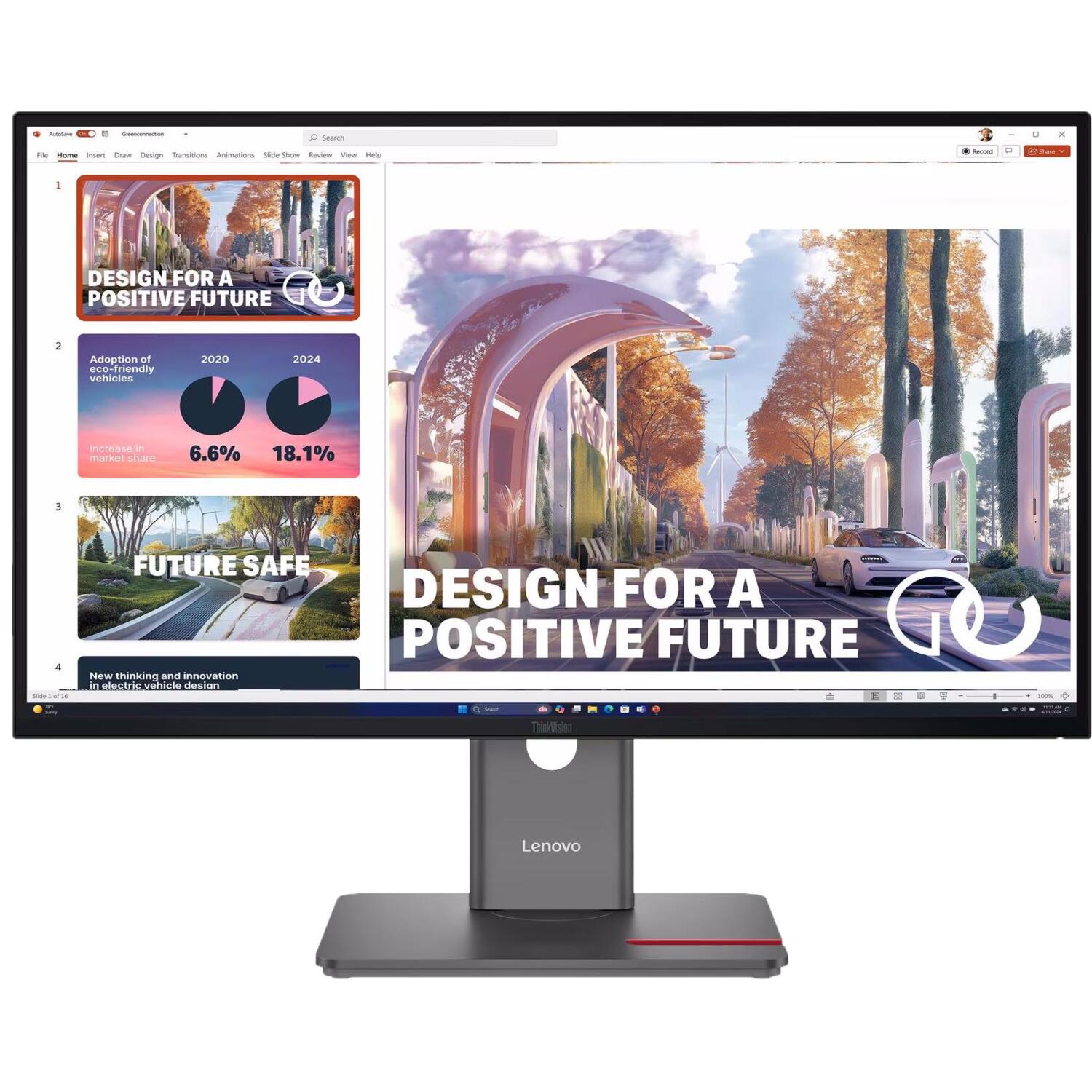Монитор 27'' LENOVO ThinkVision P27qd-40 (64B3GAT2UA) фото 