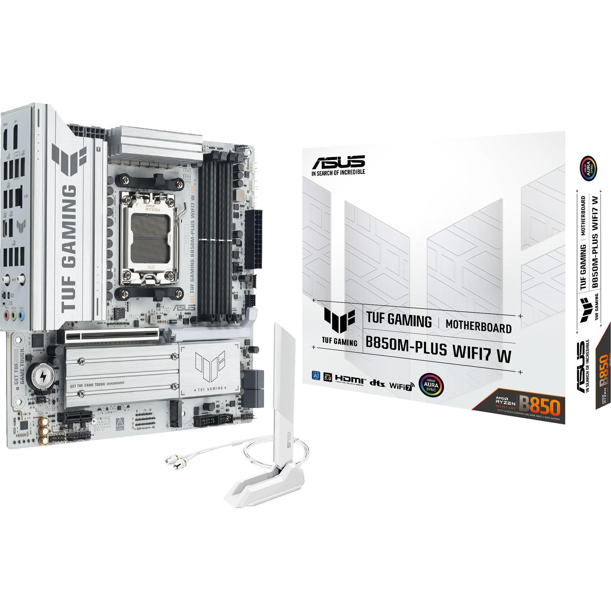 Материнcкая плата ASUS TUF GAMING B850M-PLUS WIFI7 W (90MB1MD0-M0EAY0) фото 1