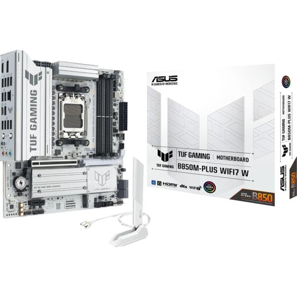 

Материнcкая плата ASUS TUF GAMING B850M-PLUS WIFI7 W (90MB1MD0-M0EAY0)