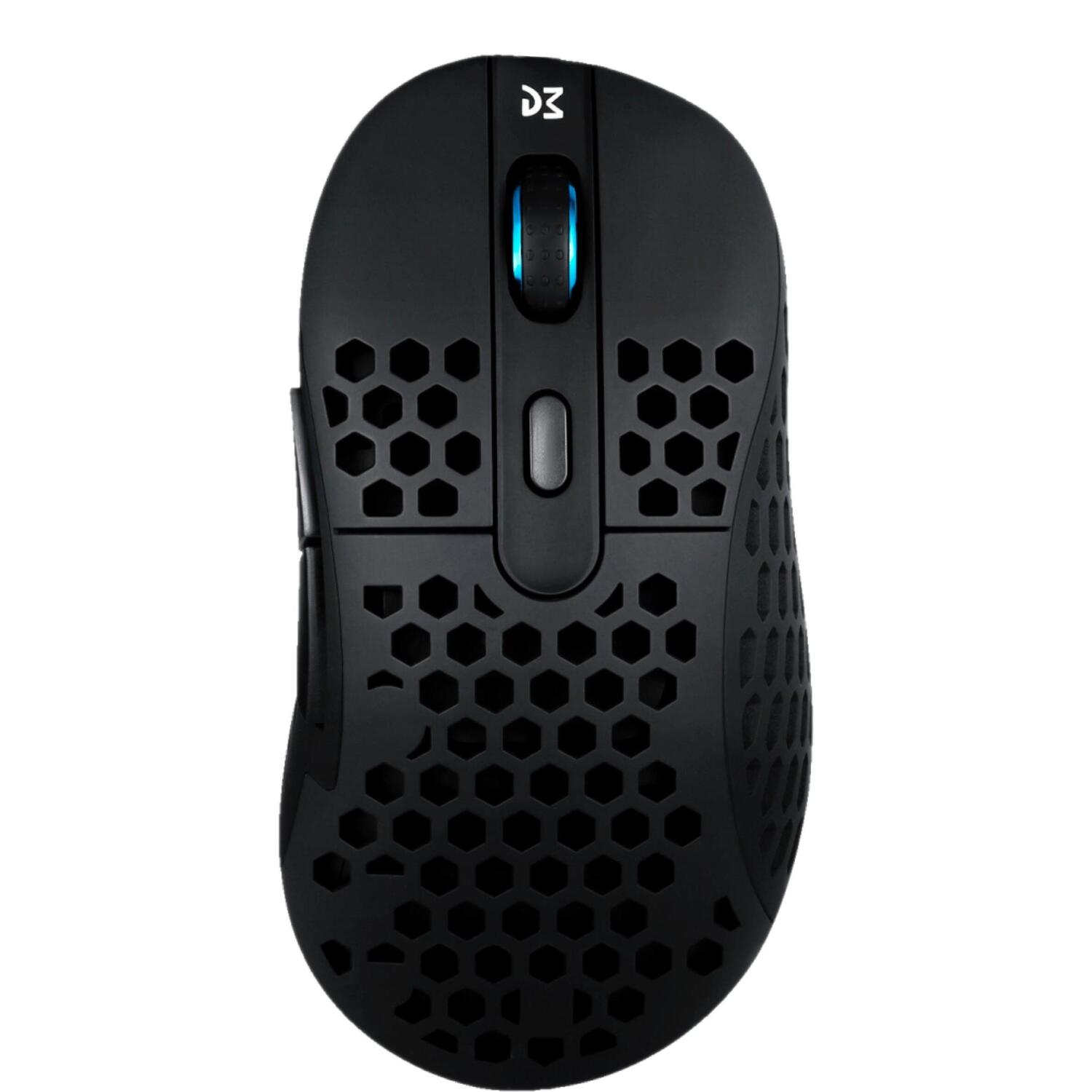 Ігрова миша Dream Machines DM6 HOLEY Trio WL Black (DM6_HOLEY_TRIO)фото