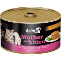 Вологий корм для котів AnimAll легкий старт годування для котів та кошенят 85 г