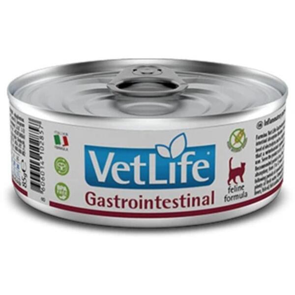 

Влажный корм для кошек Farmina Vet Life Gastrointestinal диетический при заболеваниях ЖКТ 85 г
