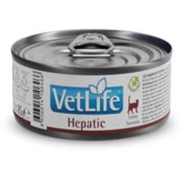 Влажный корм для кошек Farmina Vet Life Hepatic диетический при хронической печеночной недостаточности 85 г