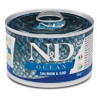 Влажный корм для собак Farmina N&D Grain Free Adult Mini с лососем и треской 140 г