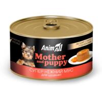 Влажный корм для собак и щенков AnimAll легкий старт 195 г