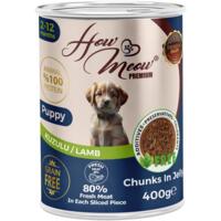 Влажный корм для щенков How Meow Puppy с ягненком 400 г