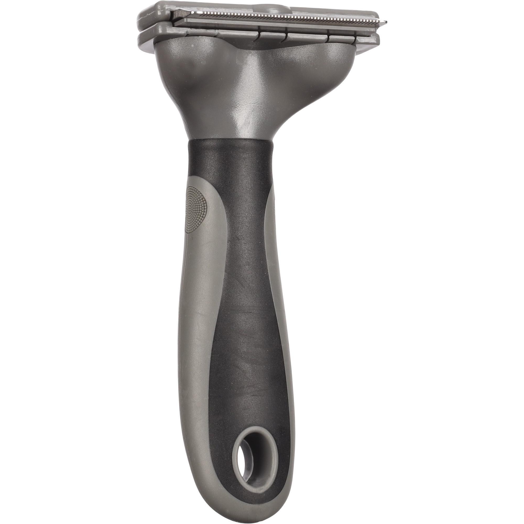 Дешеддер для собак Flamingo для вычесывания шерсти M 16 х 7.8 см фото 1