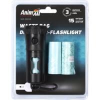 Диспенсер-фонарик AnimAll черный MA6604