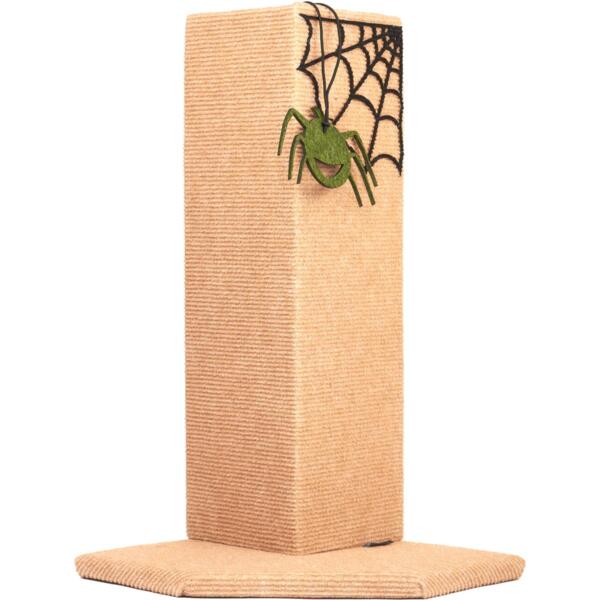 

Когтеточка для кошек AnimAll Угловое Паутинка бежевая 50 см