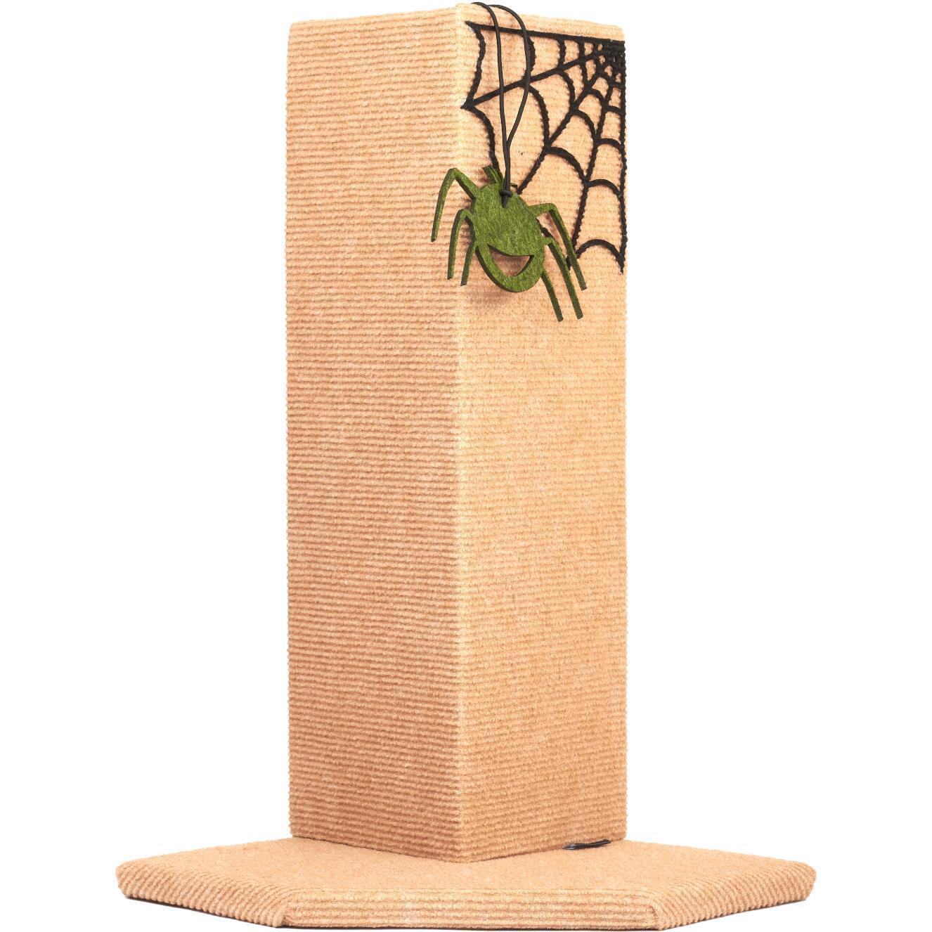 Дряпка для котів AnimAll Кутове Павутиння бежеве 60 смфото1