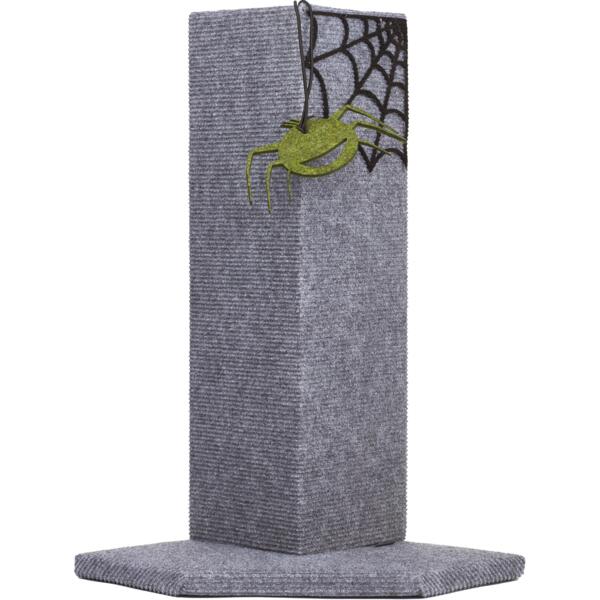 

Когтеточка для кошек AnimAll Угловое Паутинка серая 50 см