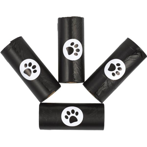 Сменные пакеты AnimAll 4 рулона по 15 штук черные