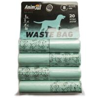 Сменные пакеты AnimAll 8 рулонов по 20 штук бирюзовые MA6605