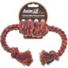 Іграшка AnimAll Fun Канат бочка з двома вузлами 36 см