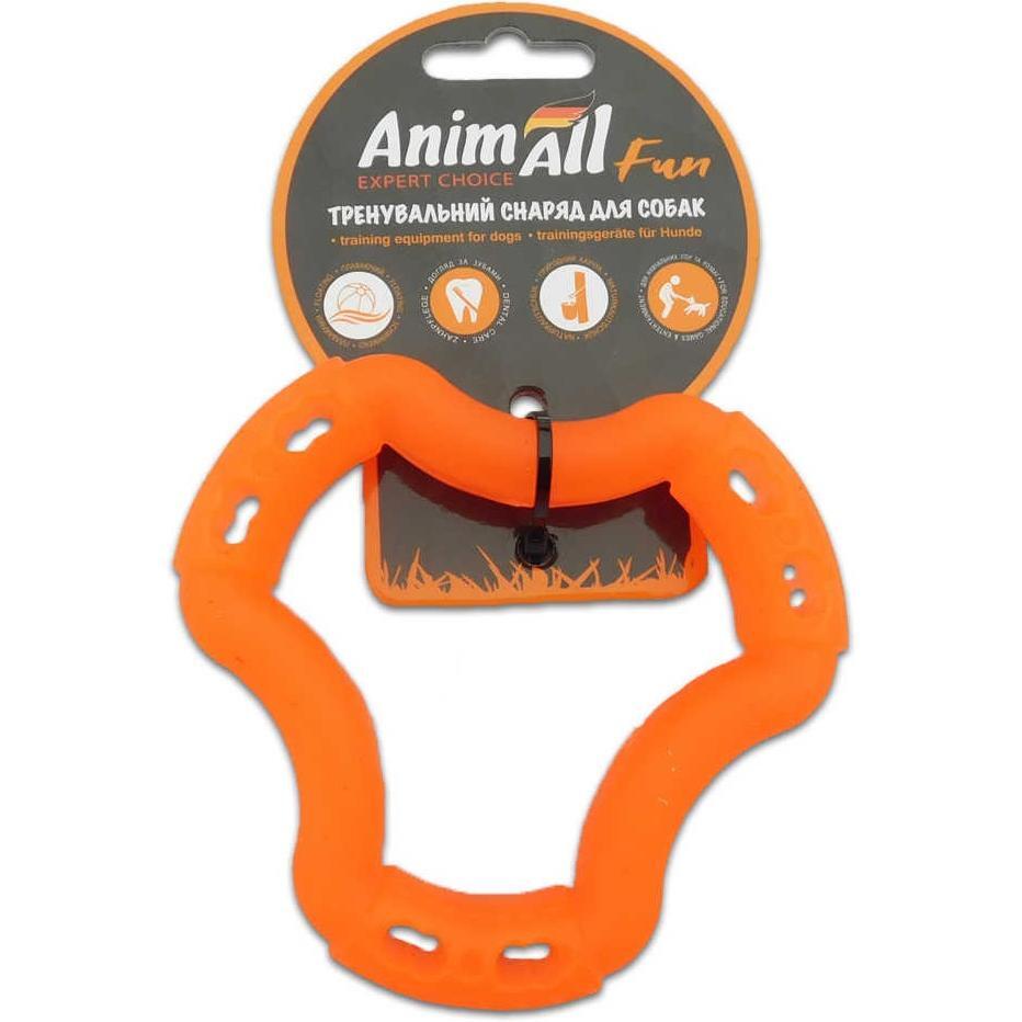 Іграшка AnimAll Fun Кільце 6 сторін 12 см помаранчевефото1