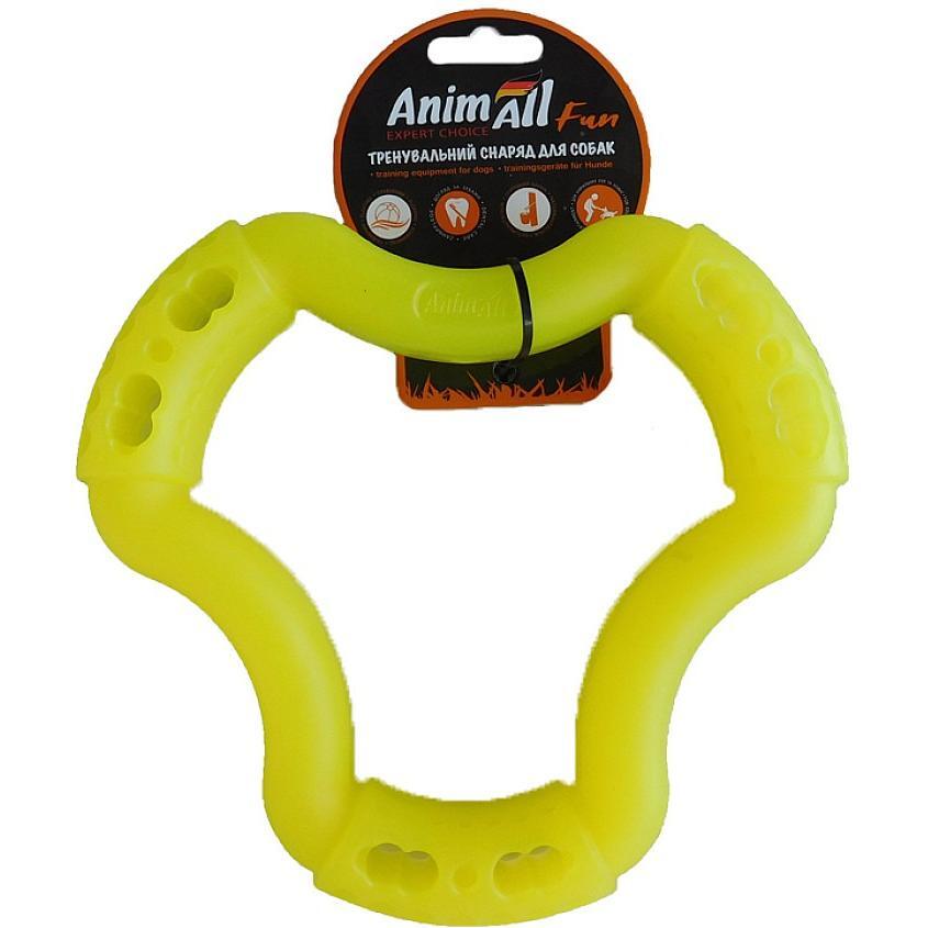 Іграшка AnimAll Fun Кільце 6 сторін 15 см жовтефото1