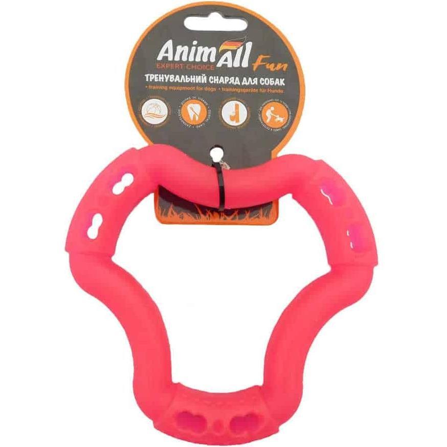 Іграшка AnimAll Fun Кільце 6 сторін 15 см кораловефото1