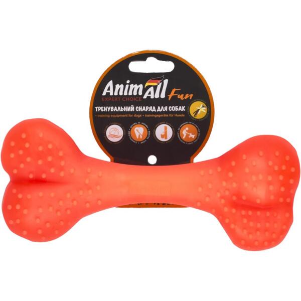 

Игрушка AnimAll Fun Кость 12 см оранжевая