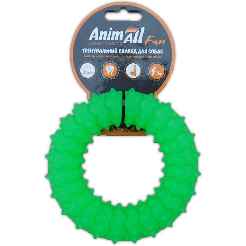 Іграшка AnimAll Fun Кільце з шипами 12 см зеленефото1