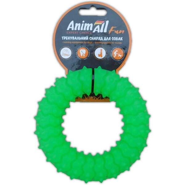 

Игрушка AnimAll Fun Кольцо с шипами 12 см зеленое