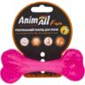 Іграшка AnimAll Fun Кістка 15 см коралова