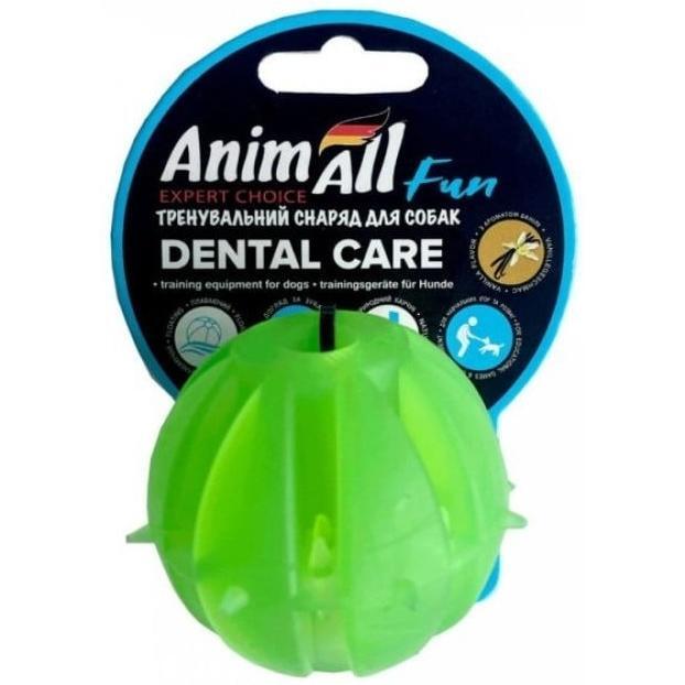 Іграшка AnimAll Fun М’яч смаколик 5 см зеленийфото