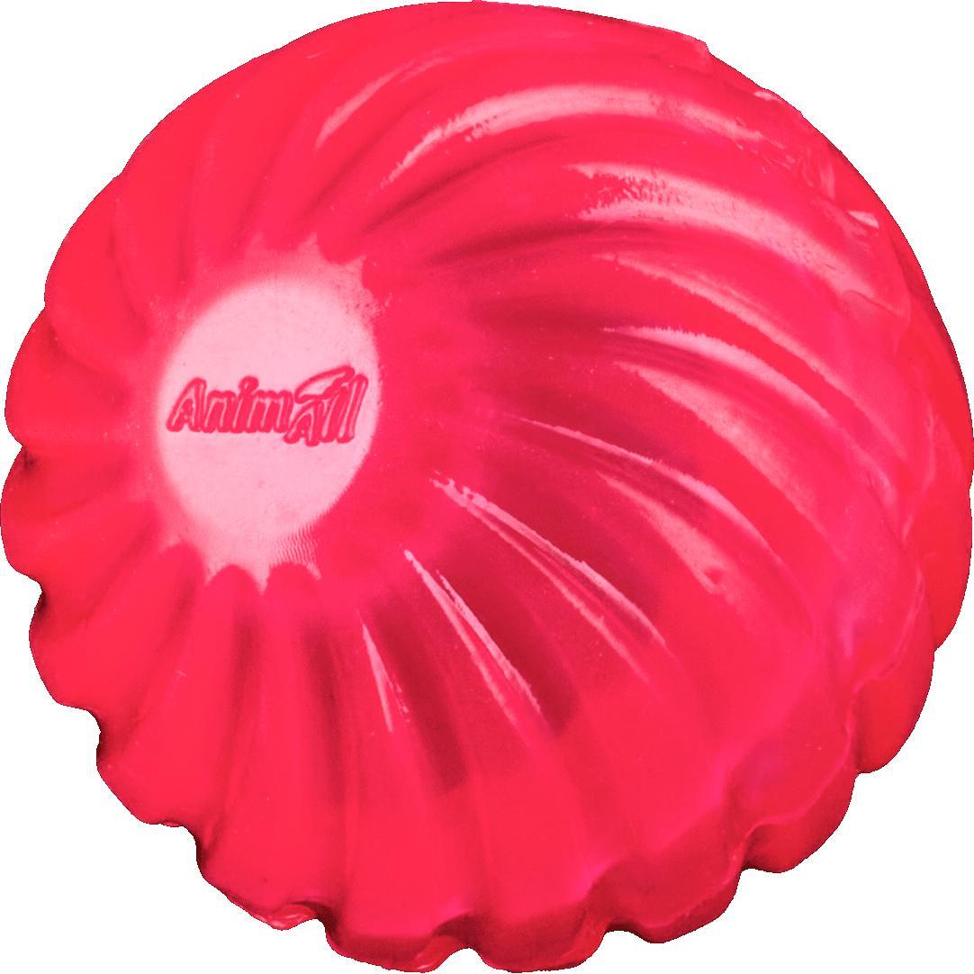 Іграшка AnimAll Fun М’яч хвиля з пищалкою 45 мм рожевийфото1