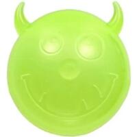 Іграшка AnimAll Fun М’яч чортик з пищалкою 45 мм жовтий