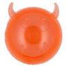 Іграшка AnimAll Fun М’яч чортик з пищалкою 75 мм помаранчевий