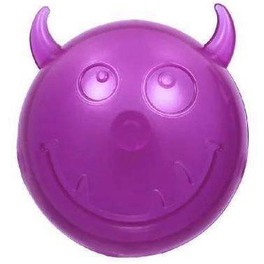 Іграшка AnimAll Fun М’яч чортик з пищалкою 75 мм фіолетовийфото