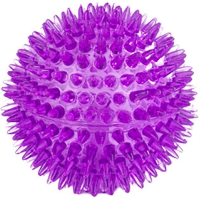 Іграшка AnimAll GrizZzly Колючий М’яч фіолетова 8,4 смфото1