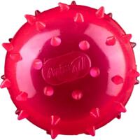 Іграшка AnimAll Fun М’яч шипований з пищалкою 65 мм рожевий