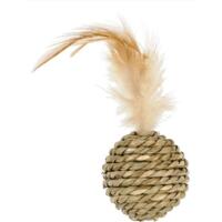 Іграшка для котів AnimAll Fun М’ячик з пір’ям