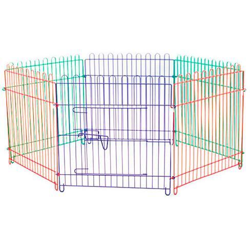 Клетка-манеж для собак Tesoro F 3000 62x62 см х 6 секций фото 1