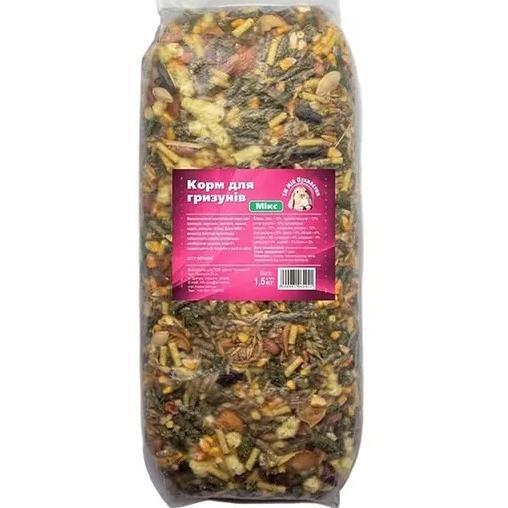 

Корм микс для грызунов Мій Пухнастик 1.5 кг