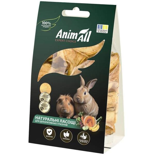 

Лакомства для грызунов AnimAll сушеное яблоко 25 г
