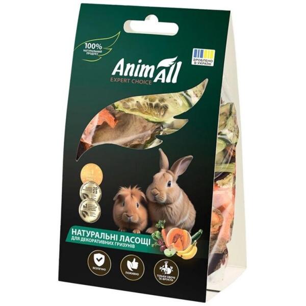 

Лакомства для грызунов AnimAll сушеный овощной микс с сельдереем 50 г
