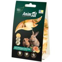 Лакомства для грызунов AnimAll сушеные яблоко и банан 30 г