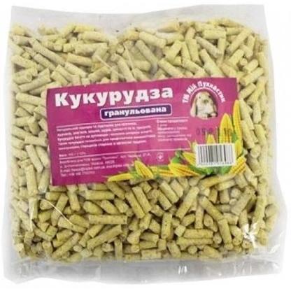 Лакомства для грызунов Мій Пухнастик кукуруза гранулированная 450 г фото 1