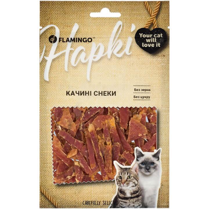 Ласощі для котів Flamingo качині снеки 50 гфото1